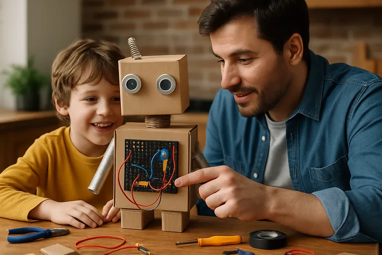 Robot maken met je kind: waarom en wat leer je