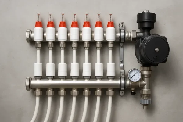 Waarom Robot verdelers het verschil maken in stille, zuinige vloerverwarming