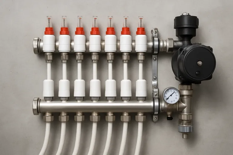 Waarom Robot verdelers het verschil maken in stille, zuinige vloerverwarming