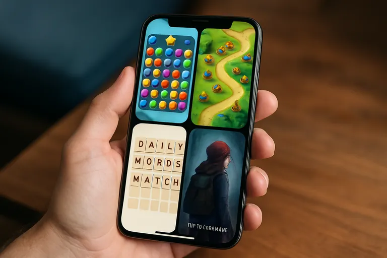 Gratis mobiele games voor volwassenen die je uitdagen en ontspannen