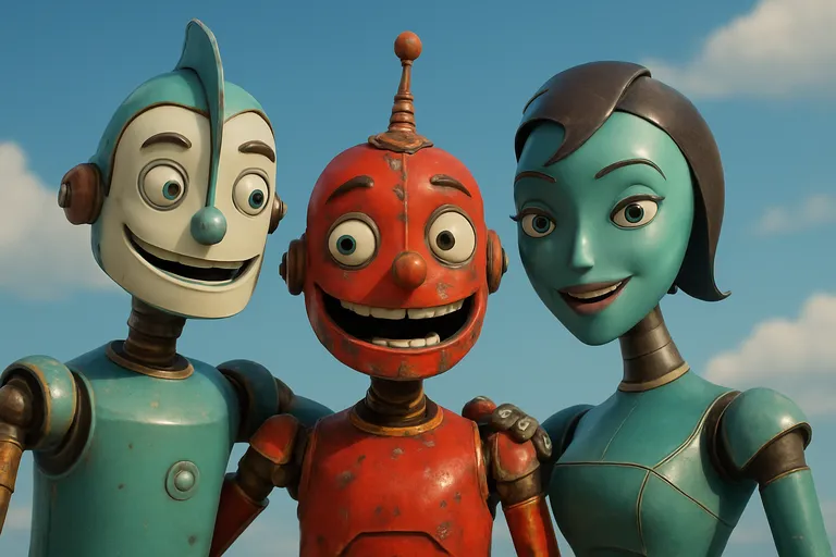 Personages, stemmen en animatie