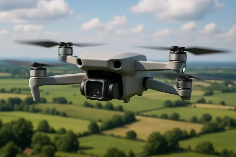 Til je content naar nieuwe hoogten met een drone met camera