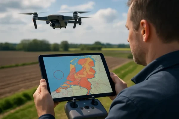 Veilig en slim de lucht in met de dronekaart van Nederland