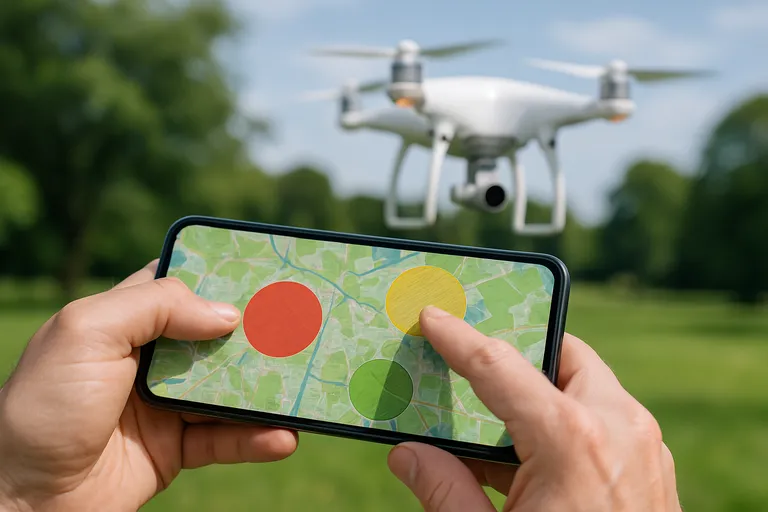 Zo bepaal je of je op een locatie mag vliegen