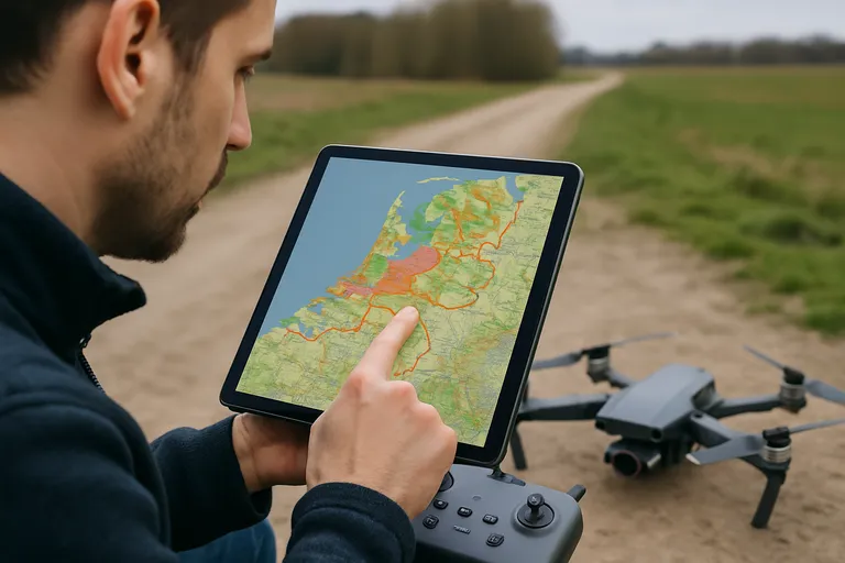 Zo gebruik je de drone vliegen kaart stap voor stap